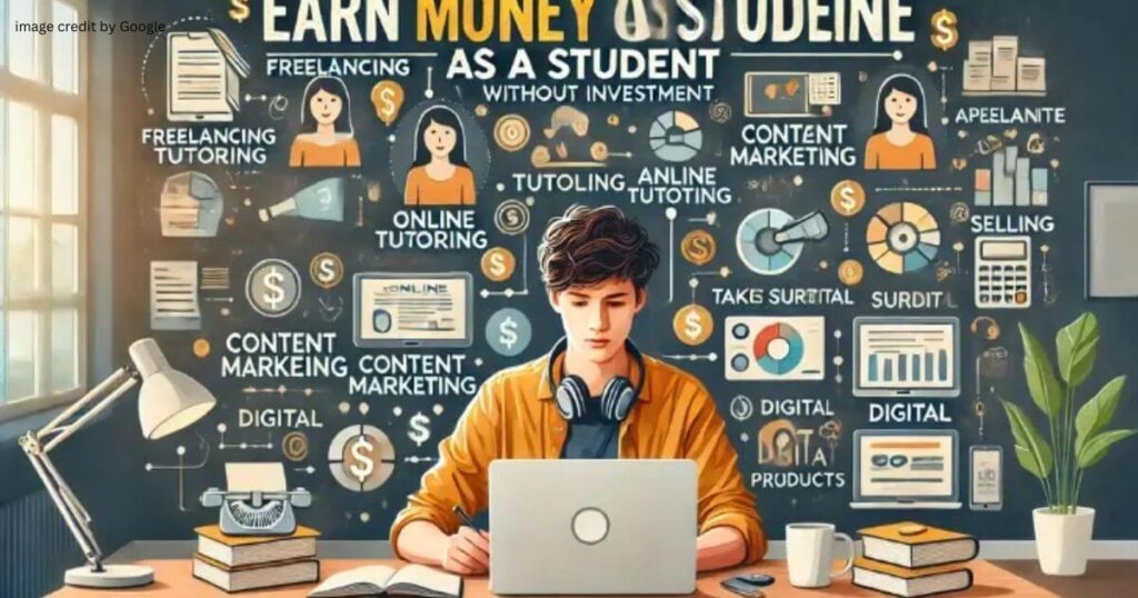 How To Earn Money Without Investment For Students?
