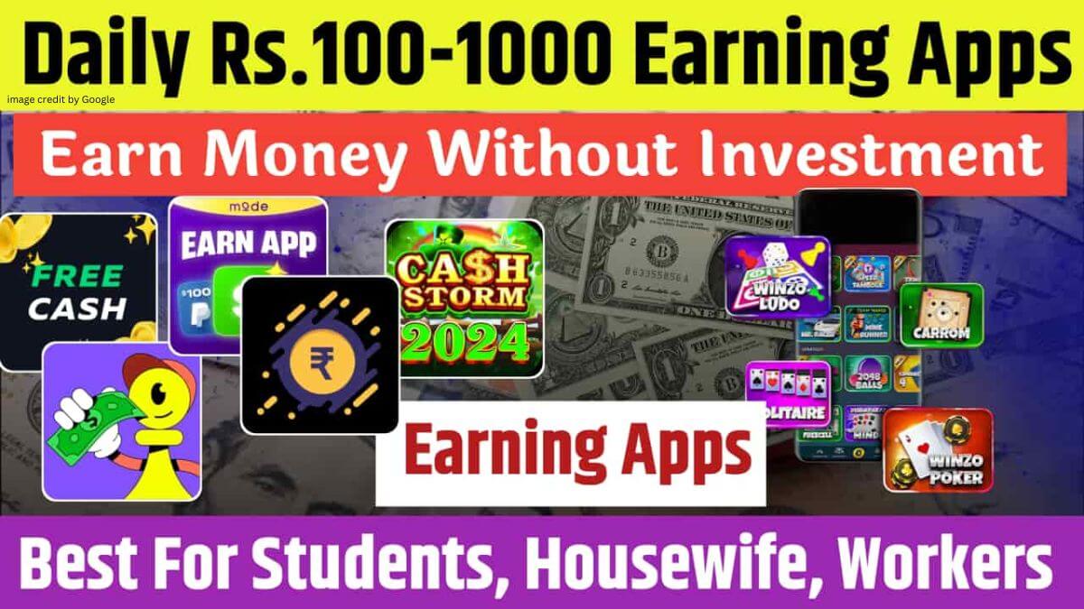 Daily 100 Rupees Earning App Without Investment For Students